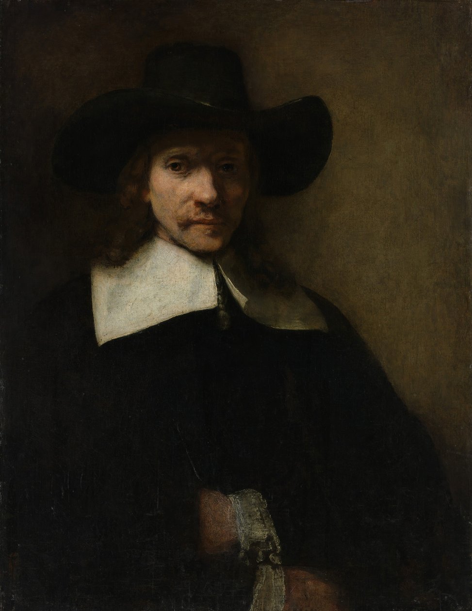 Miehen muotokuva, n. 1655-60. tekijältä Rembrandt van Rijn