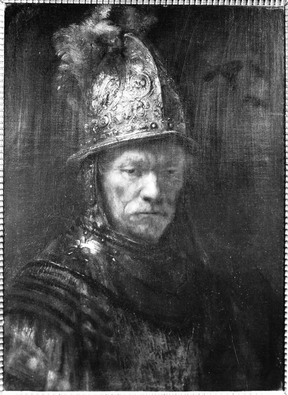 Muotokuva miehestä, jolla on kultainen kypärä, 1648 tekijältä Rembrandt van Rijn