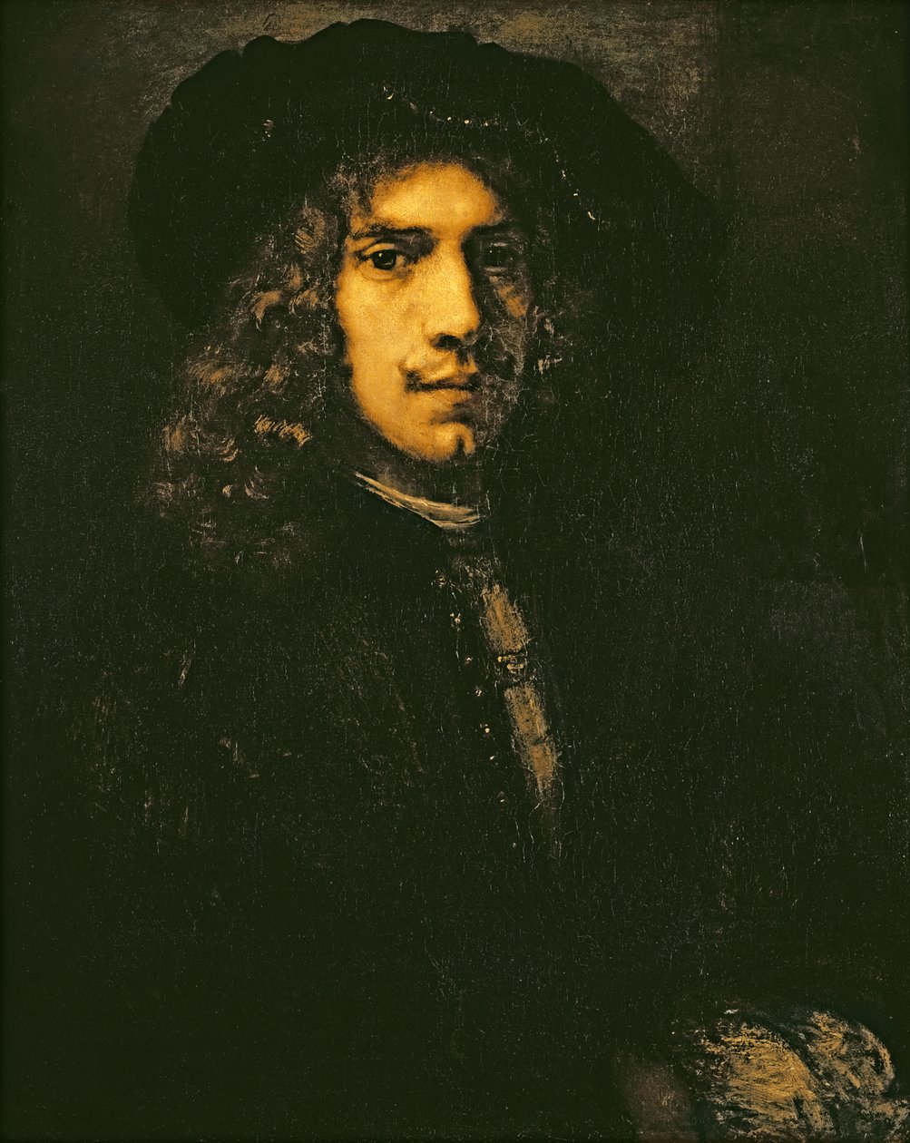 Nuoren miehen muotokuva, 1658 tekijältä Rembrandt van Rijn