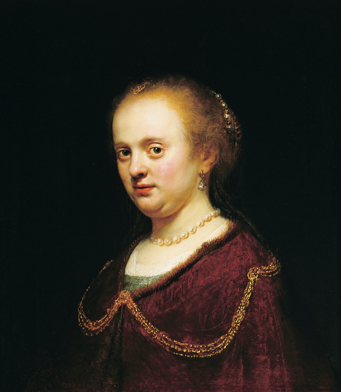Nuoren naisen muotokuva, 1634. tekijältä Rembrandt van Rijn