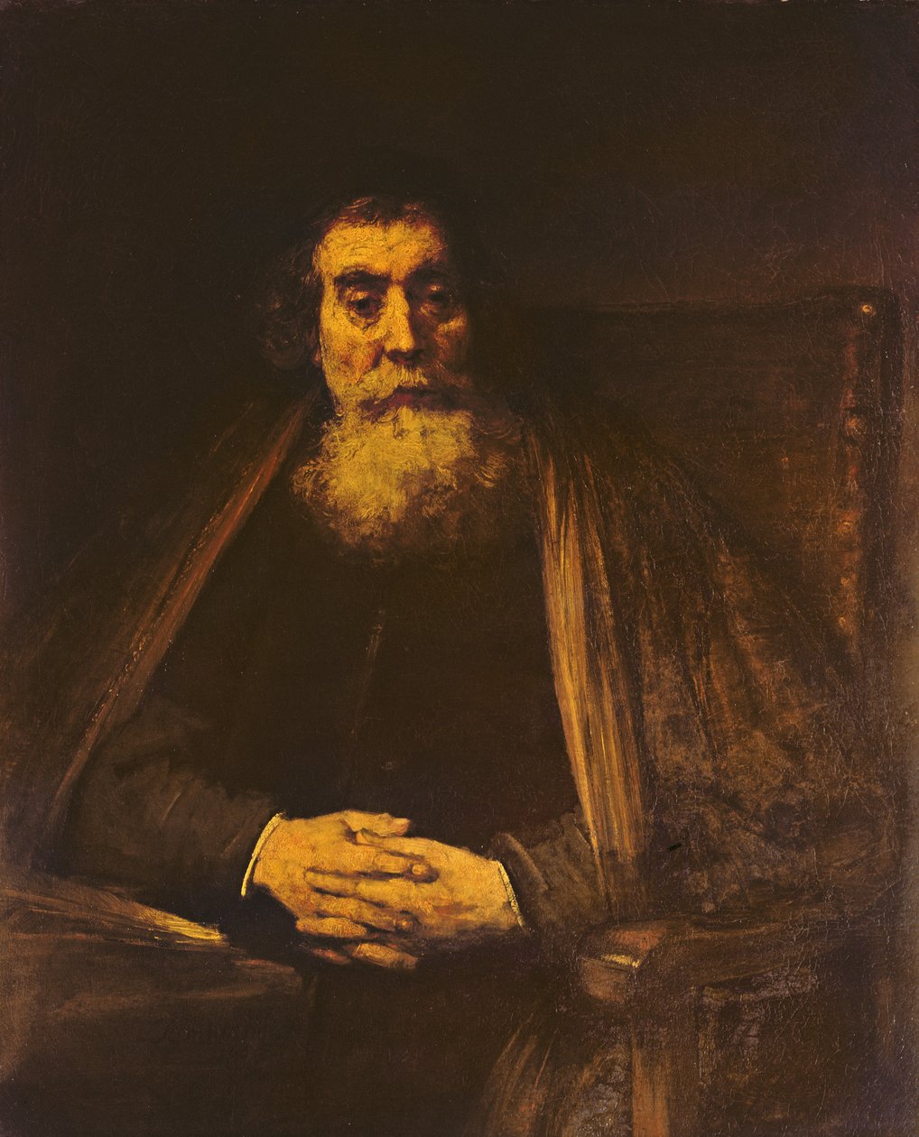 Vanhan miehen muotokuva tekijältä Rembrandt van Rijn