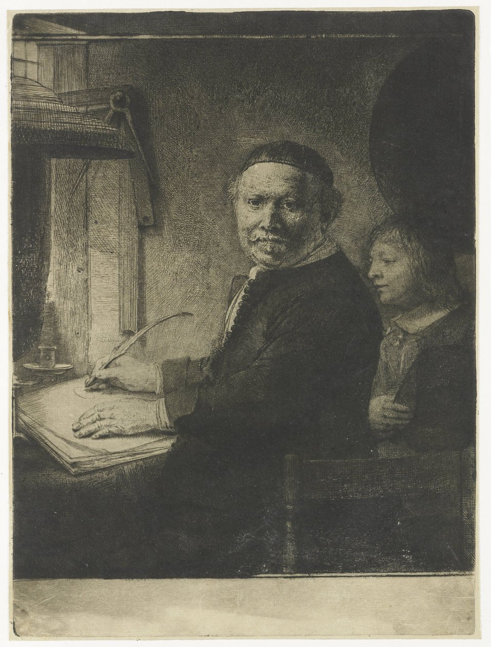 Lieven Willemsz van Coppenolin muotokuva, joka tunnetaan nimellä ”Pikku-Coppenol” tekijältä Rembrandt van Rijn