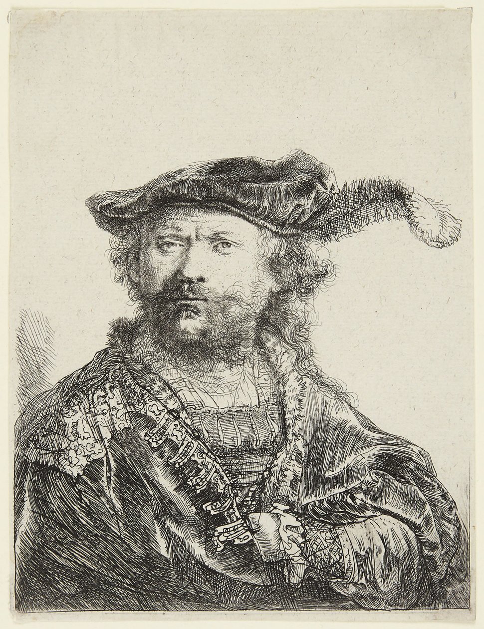 Rembrandt samettilakissa tekijältä Rembrandt van Rijn