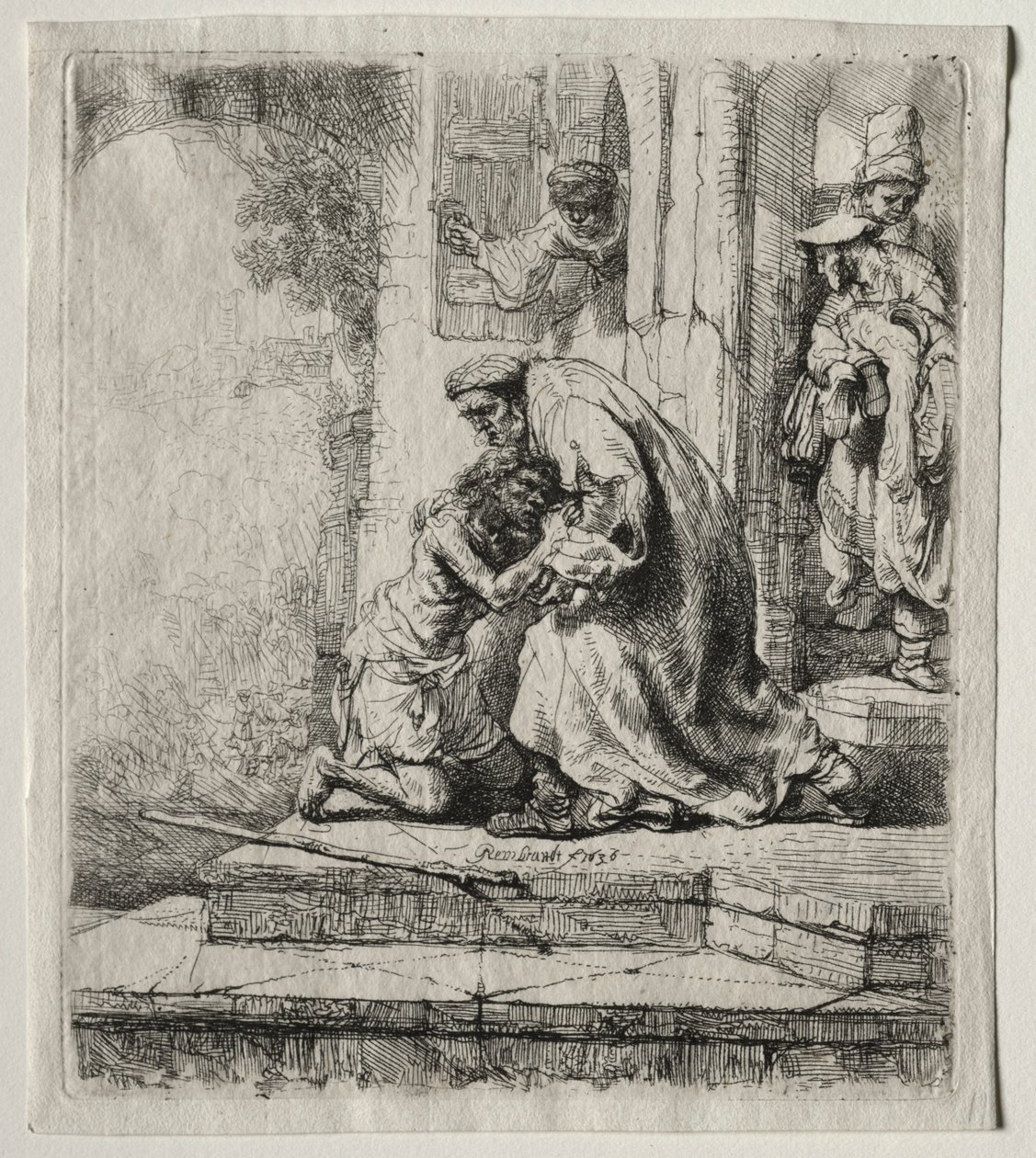 Tuhlaajapojan paluu, 1636. tekijältä Rembrandt van Rijn