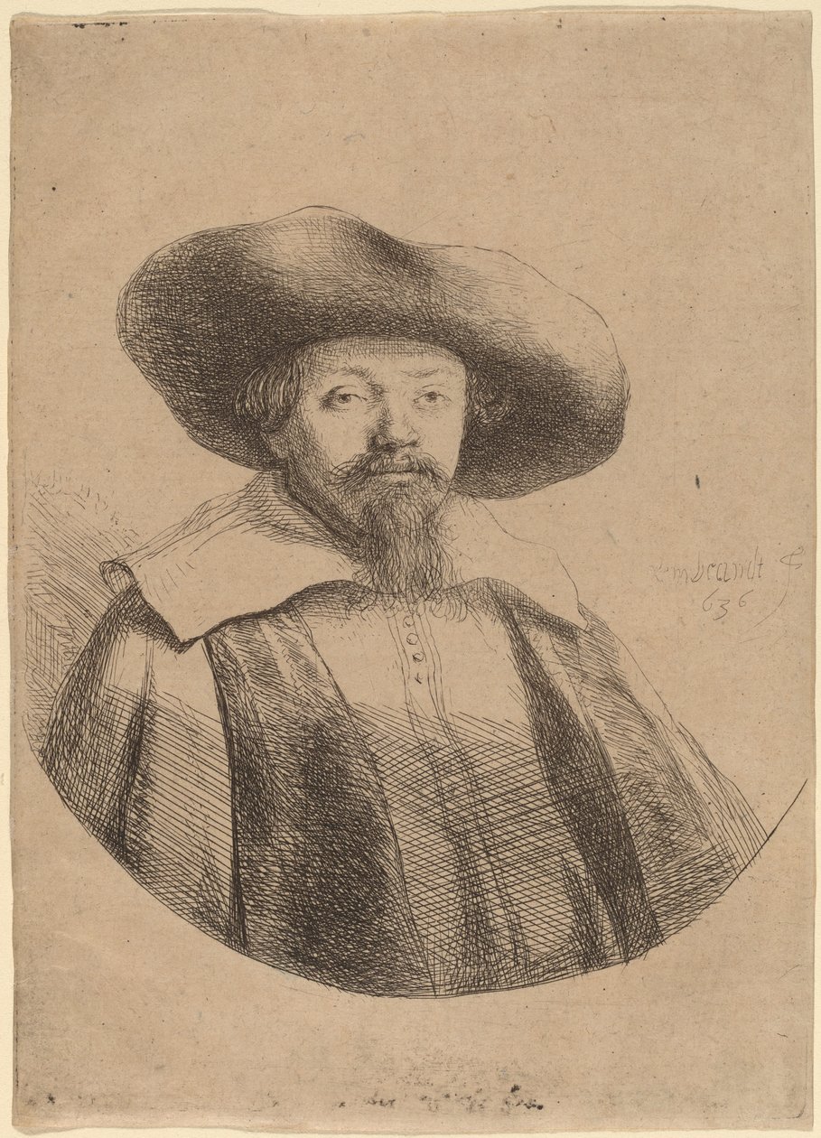 Samuel Menasse ben Israel tekijältä Rembrandt van Rijn