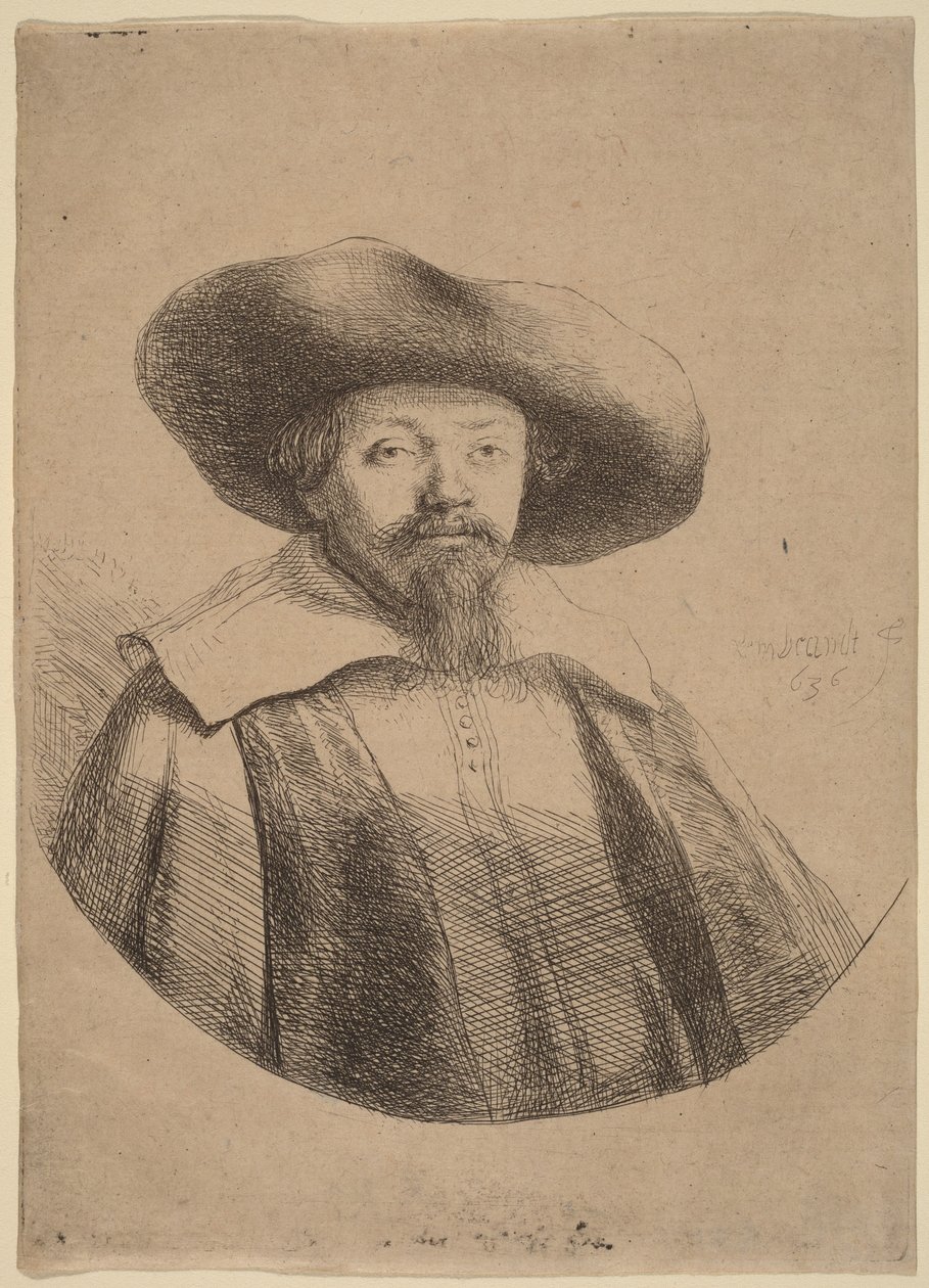 Samuel Menasseh ben Israel tekijältä Rembrandt van Rijn