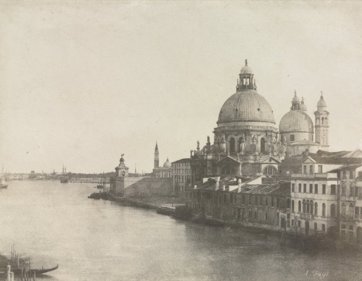 Santa Maria della Salute, Näkymä Grand Canalille, Venetsia tekijältä Rembrandt van Rijn