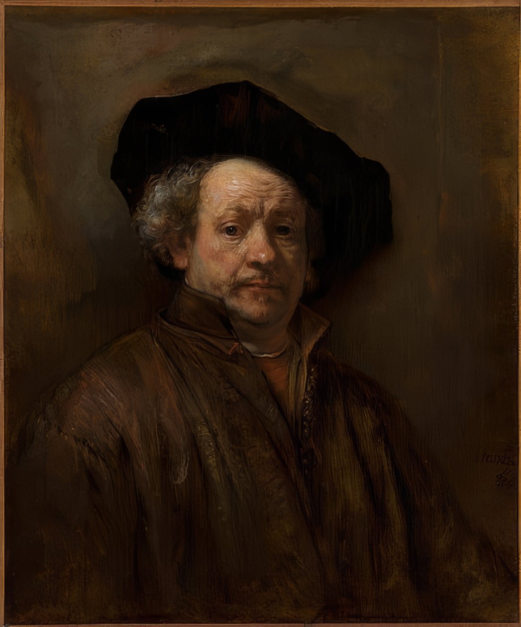 Omakuva. 1660 tekijältä Rembrandt van Rijn