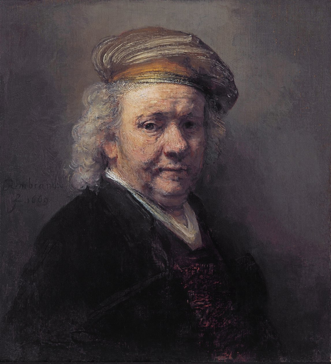 Omakuva, 1669 tekijältä Rembrandt van Rijn