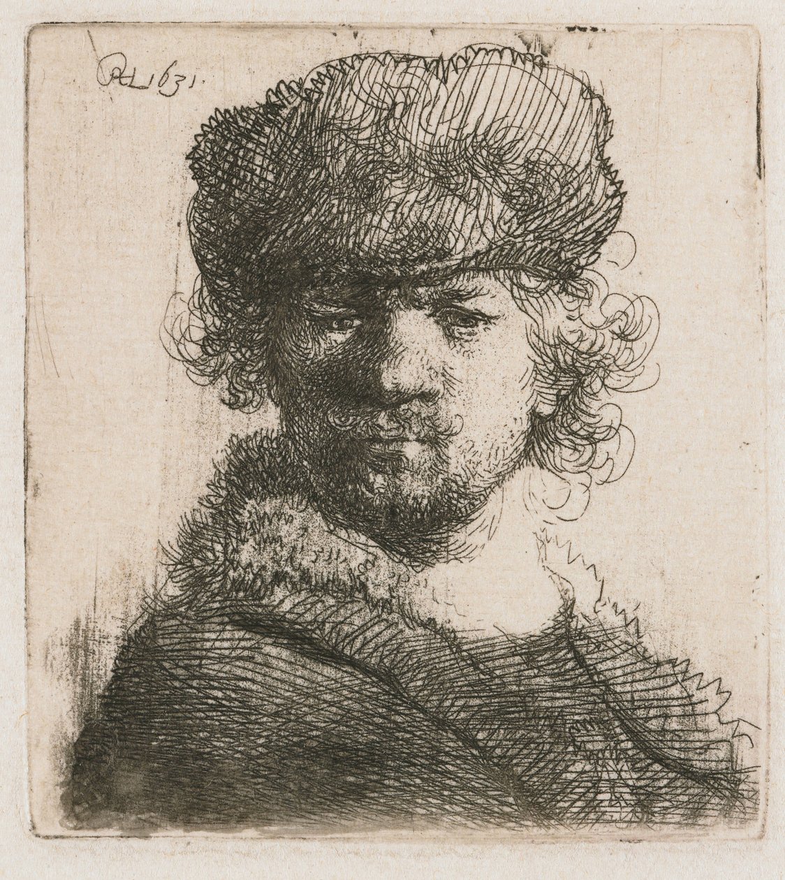 Omakuva raskaassa turkislakissa Omakuva raskaassa turkislakissa: rintakuva tekijältä Rembrandt van Rijn