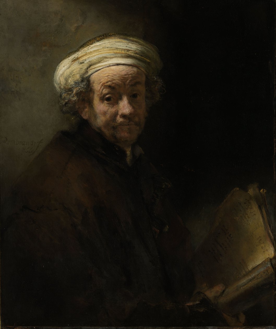 Omakuva apostoli Paavalina, 1661 tekijältä Rembrandt van Rijn