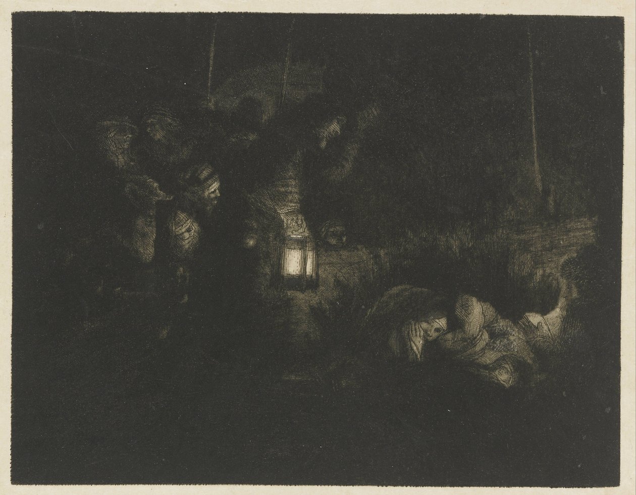 Paimenten palvonta Paimenten palvonta: yöpala tekijältä Rembrandt van Rijn