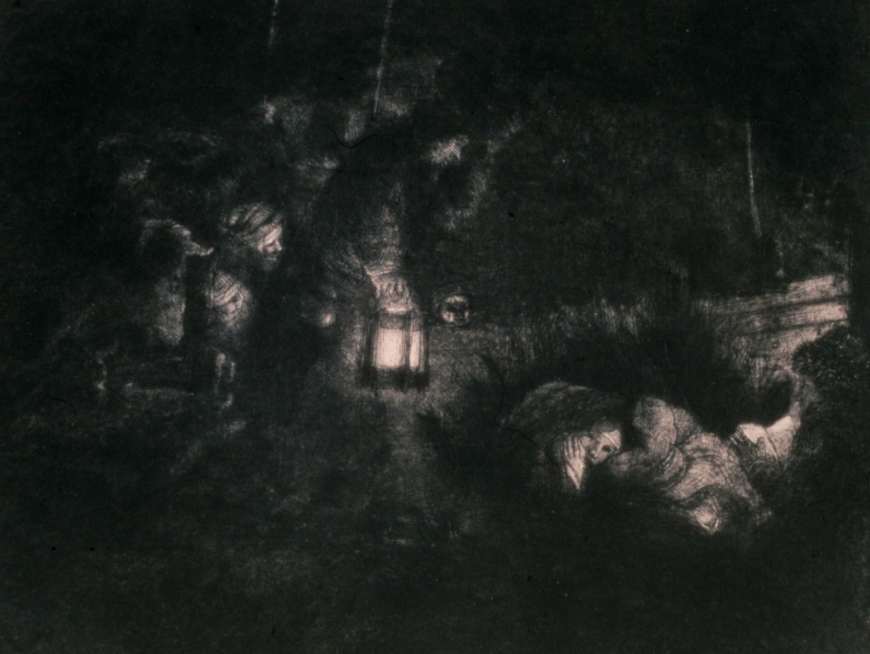 Paimenien palvonta tekijältä Rembrandt van Rijn