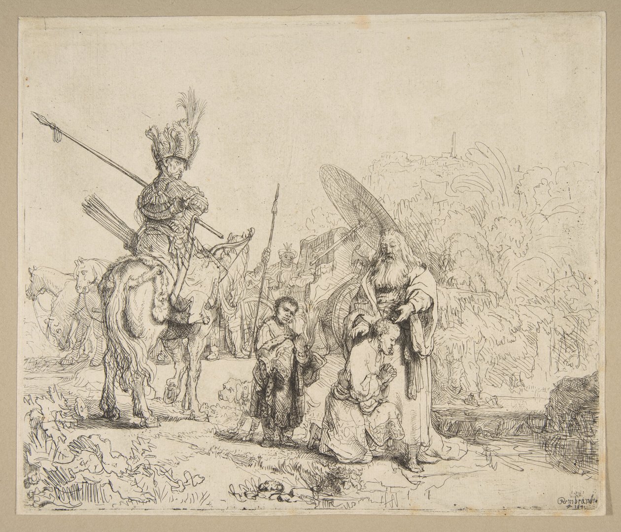 Eunukin kaste, 1641. tekijältä Rembrandt van Rijn