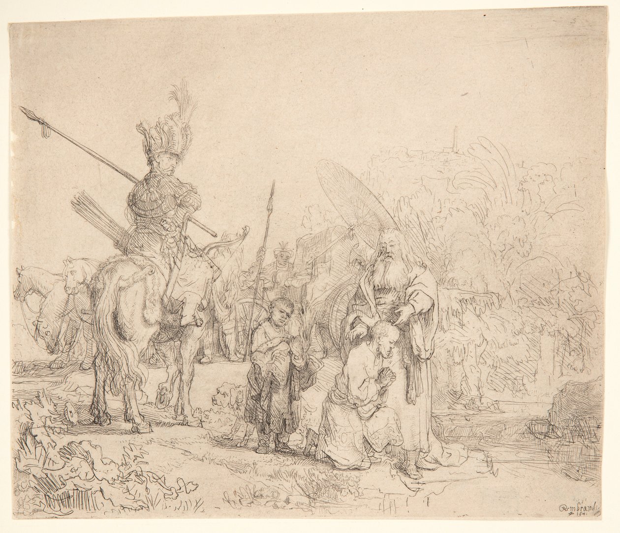 Eunukin kaste tekijältä Rembrandt van Rijn