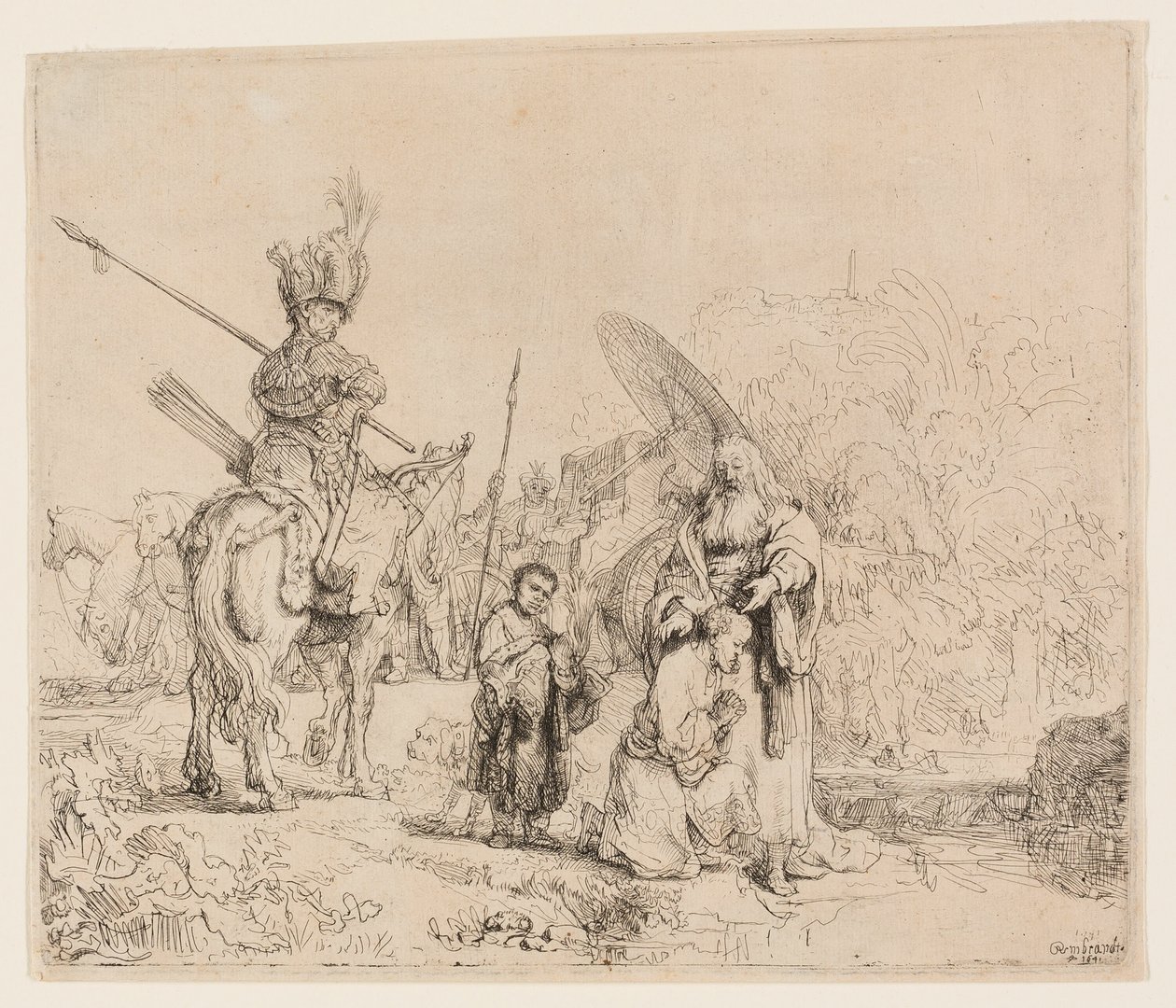 Eunukin kaste tekijältä Rembrandt van Rijn