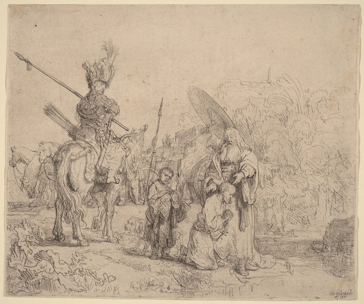 Eunukin kaste tekijältä Rembrandt van Rijn