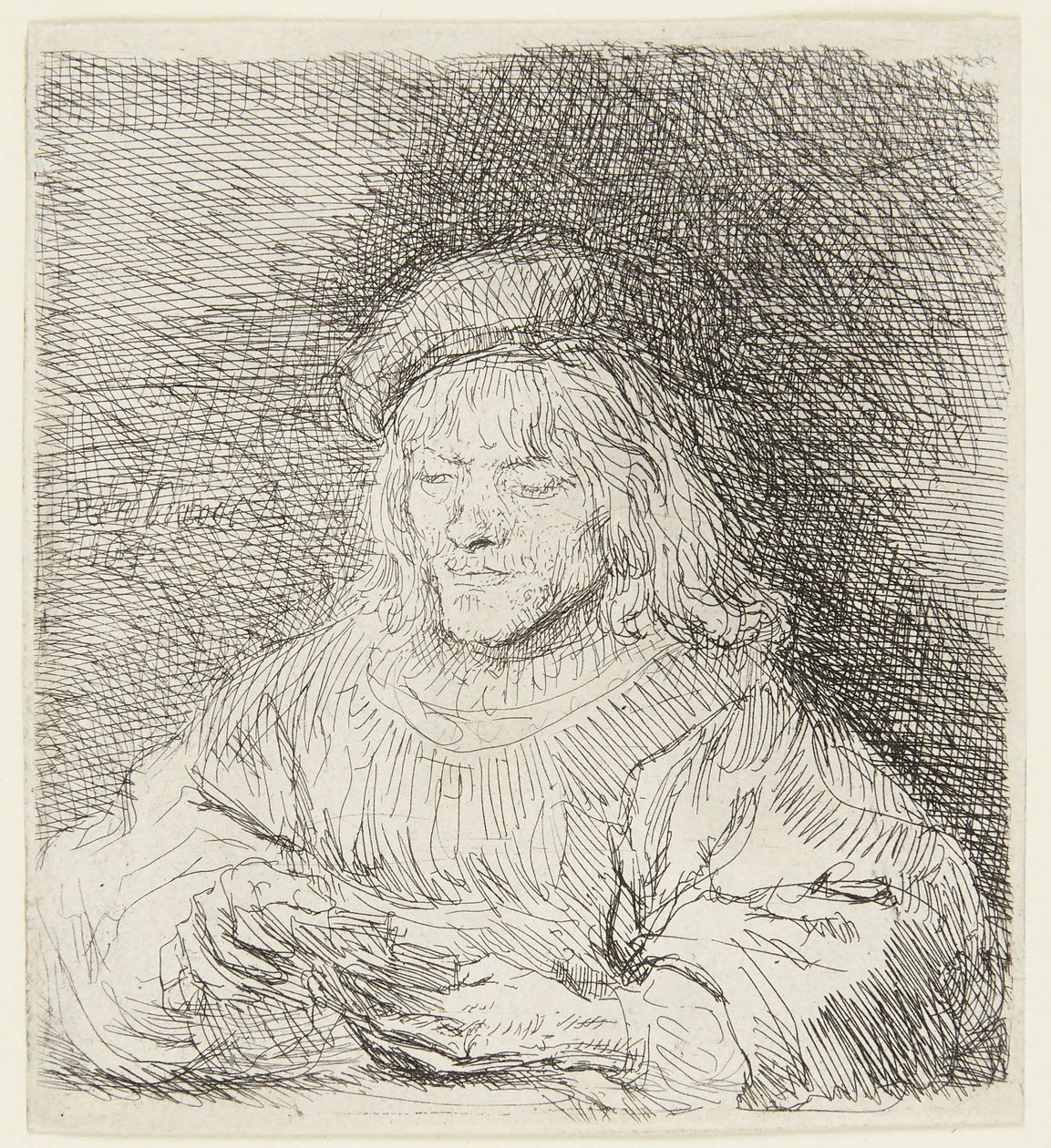 Korttipelaaja tekijältä Rembrandt van Rijn