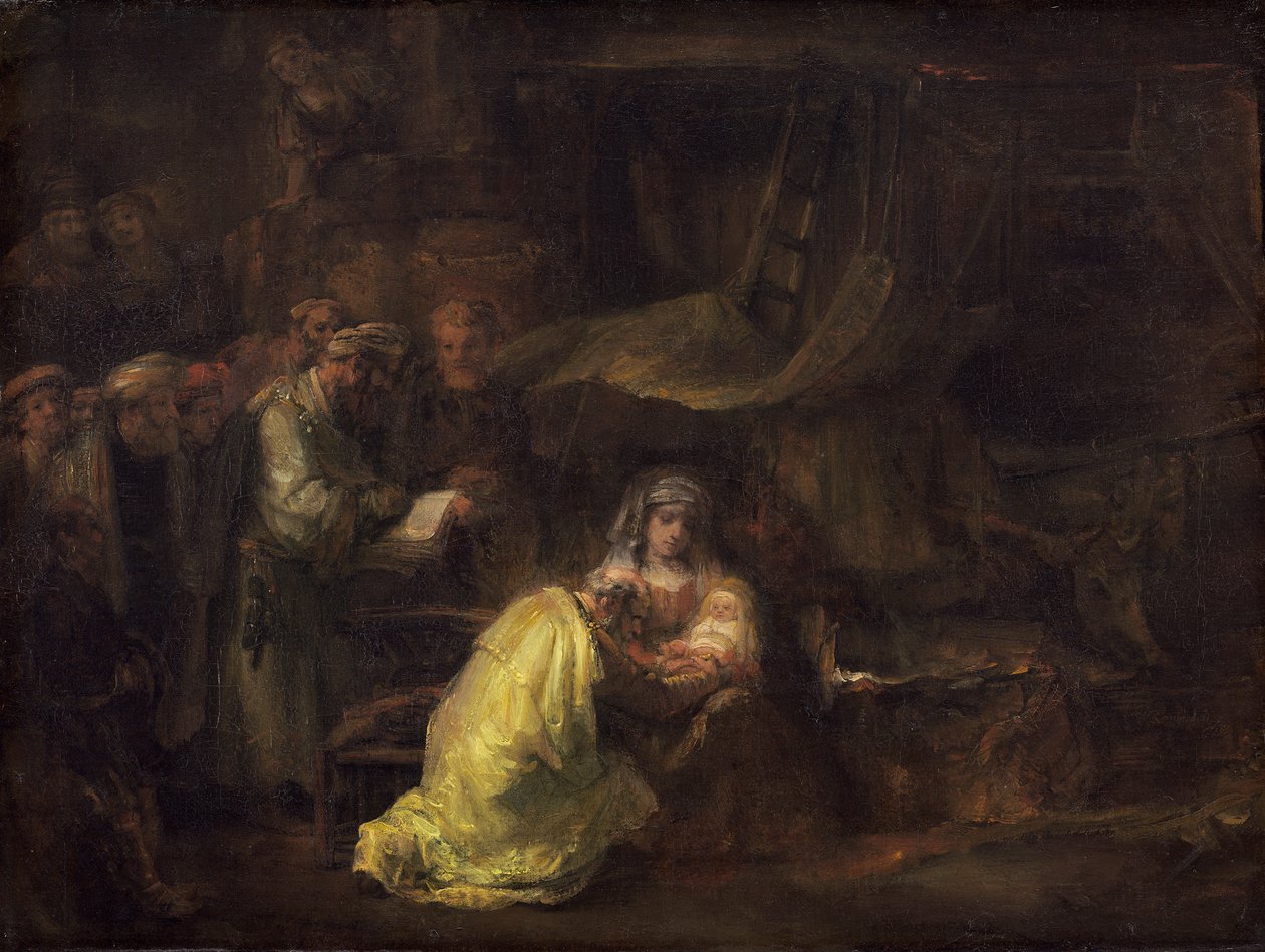 Ympärileikkaus, 1661 tekijältä Rembrandt van Rijn