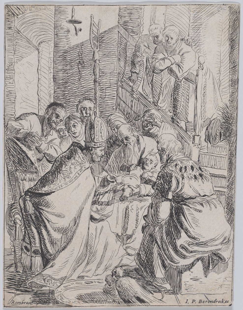 Ympärileikkaus, n. 1625, n. 1625. tekijältä Rembrandt van Rijn