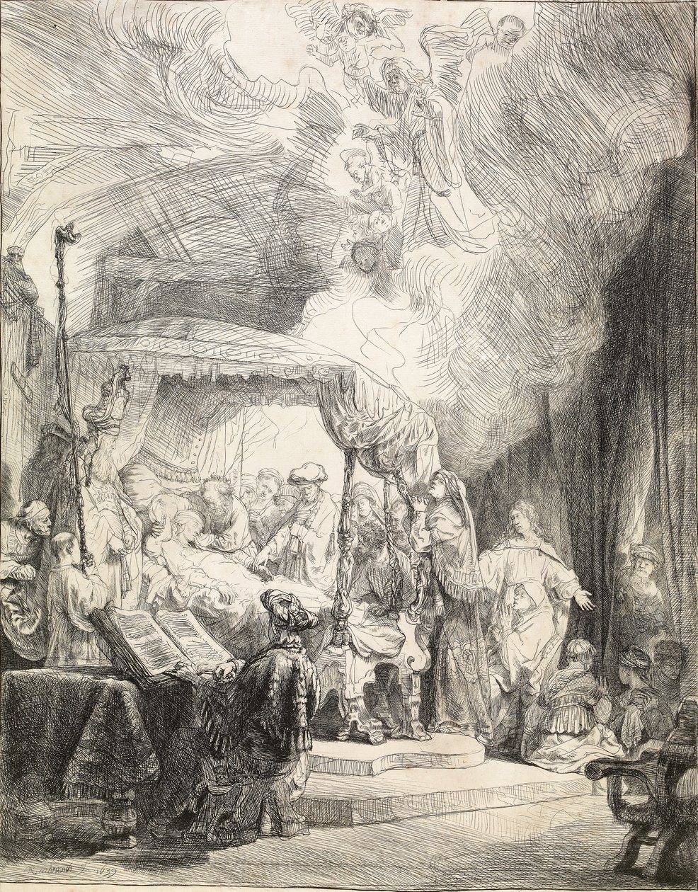 Neitsyen kuolema, 1639 tekijältä Rembrandt van Rijn
