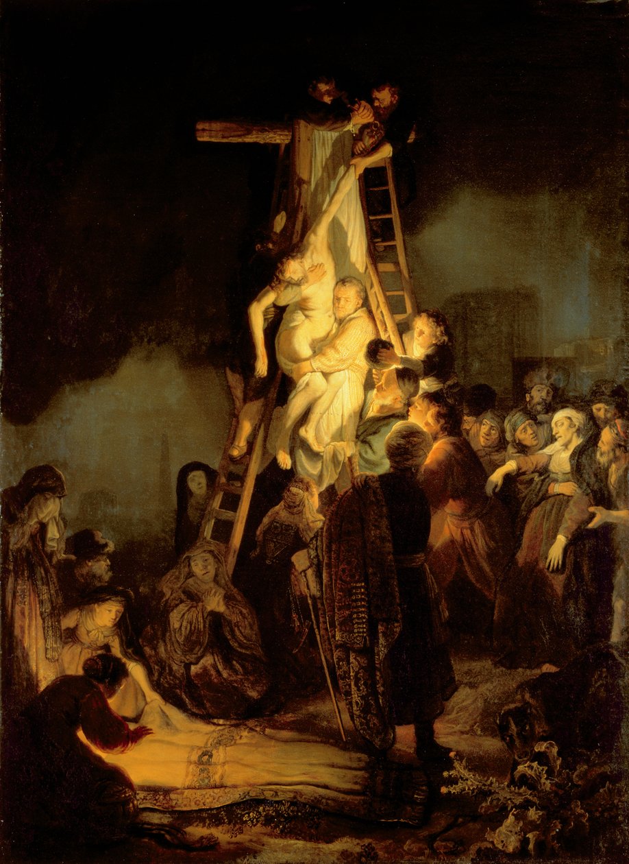 Laskeutuminen ristiltä, 1634 tekijältä Rembrandt van Rijn