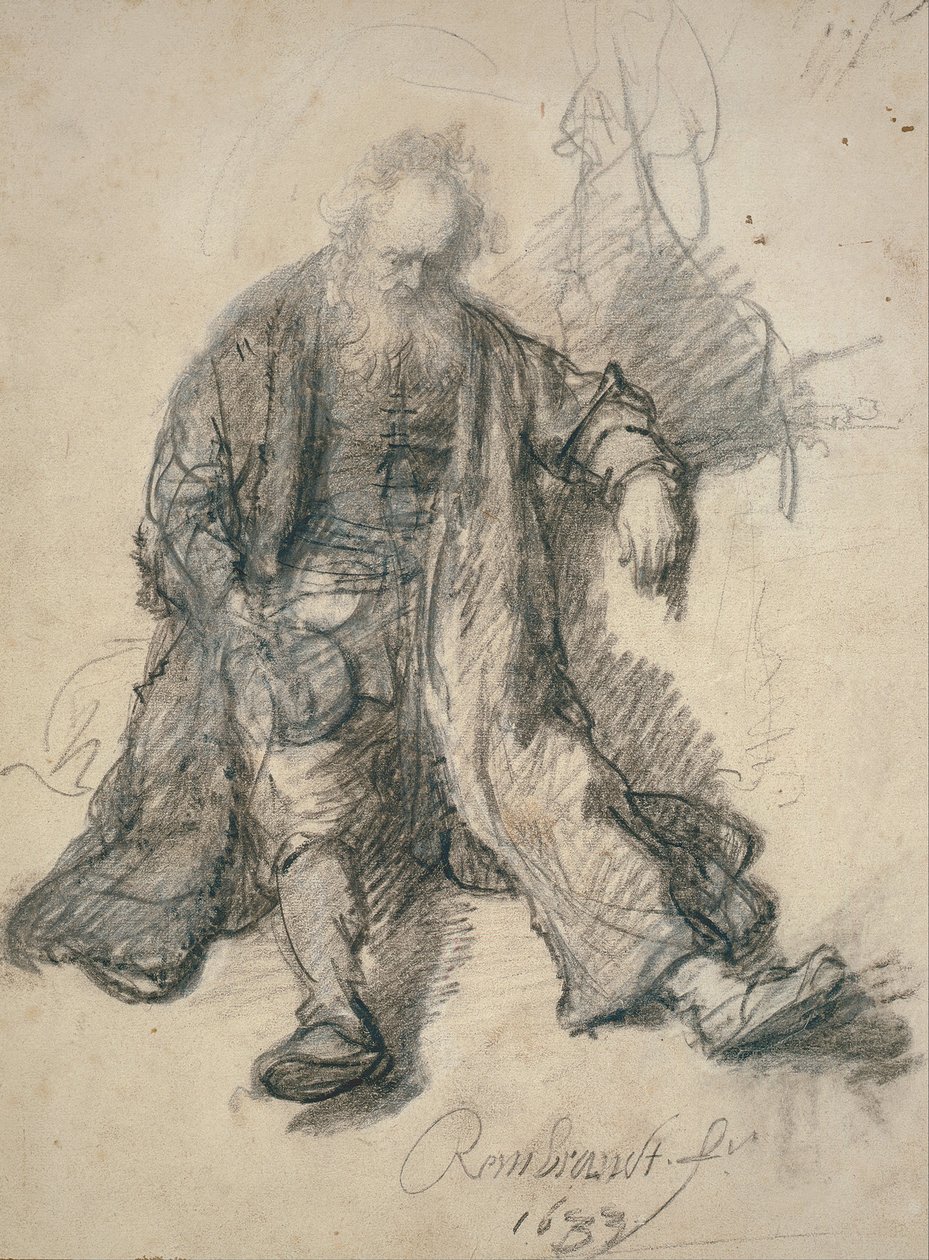 Juopunut erä tekijältä Rembrandt van Rijn
