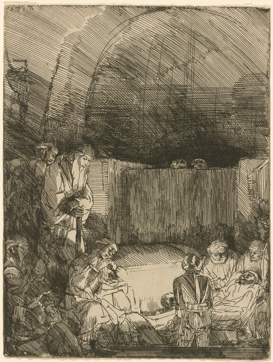 Hautaus tekijältä Rembrandt van Rijn