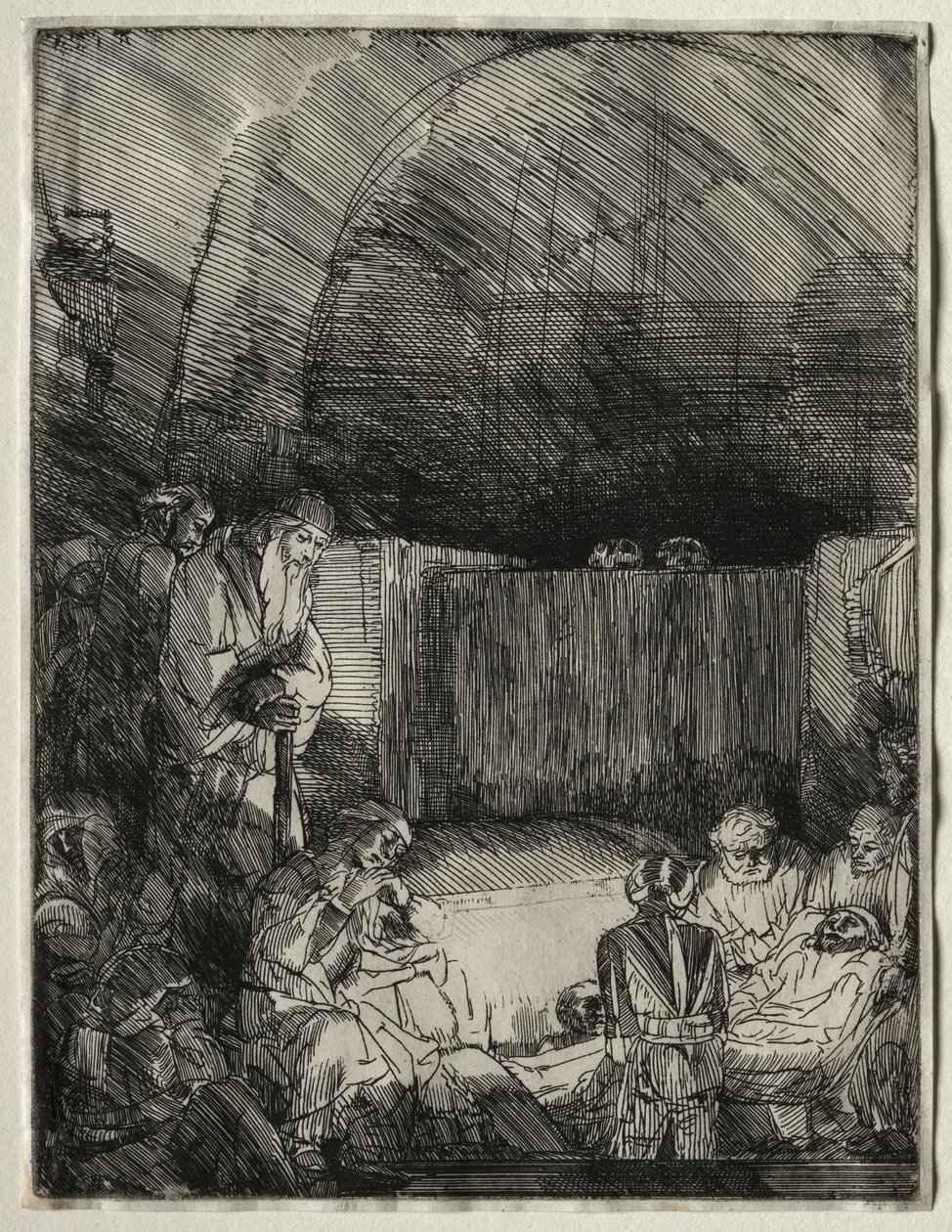 Hautaus tekijältä Rembrandt van Rijn