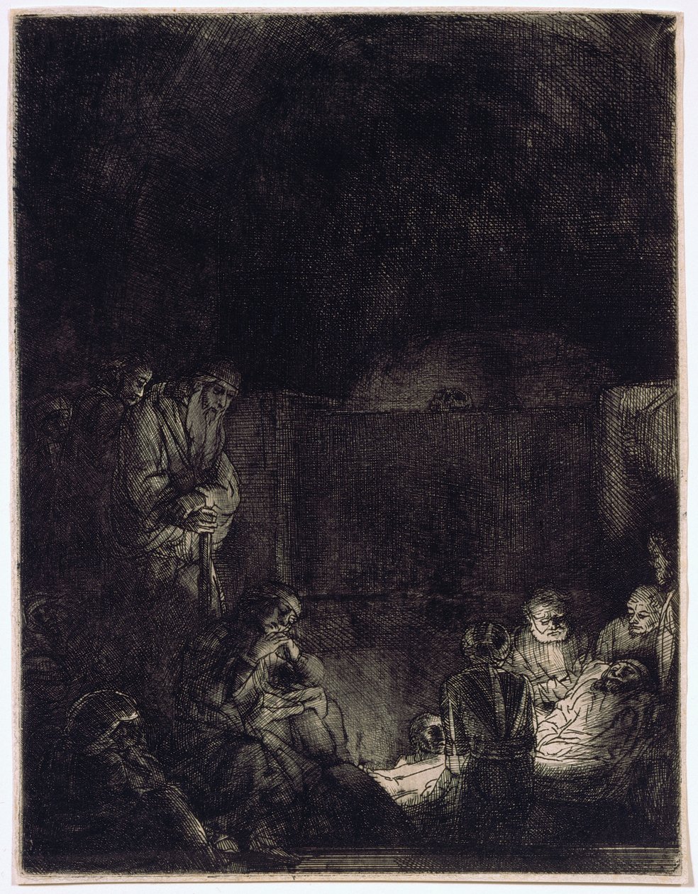 Hautaus tekijältä Rembrandt van Rijn
