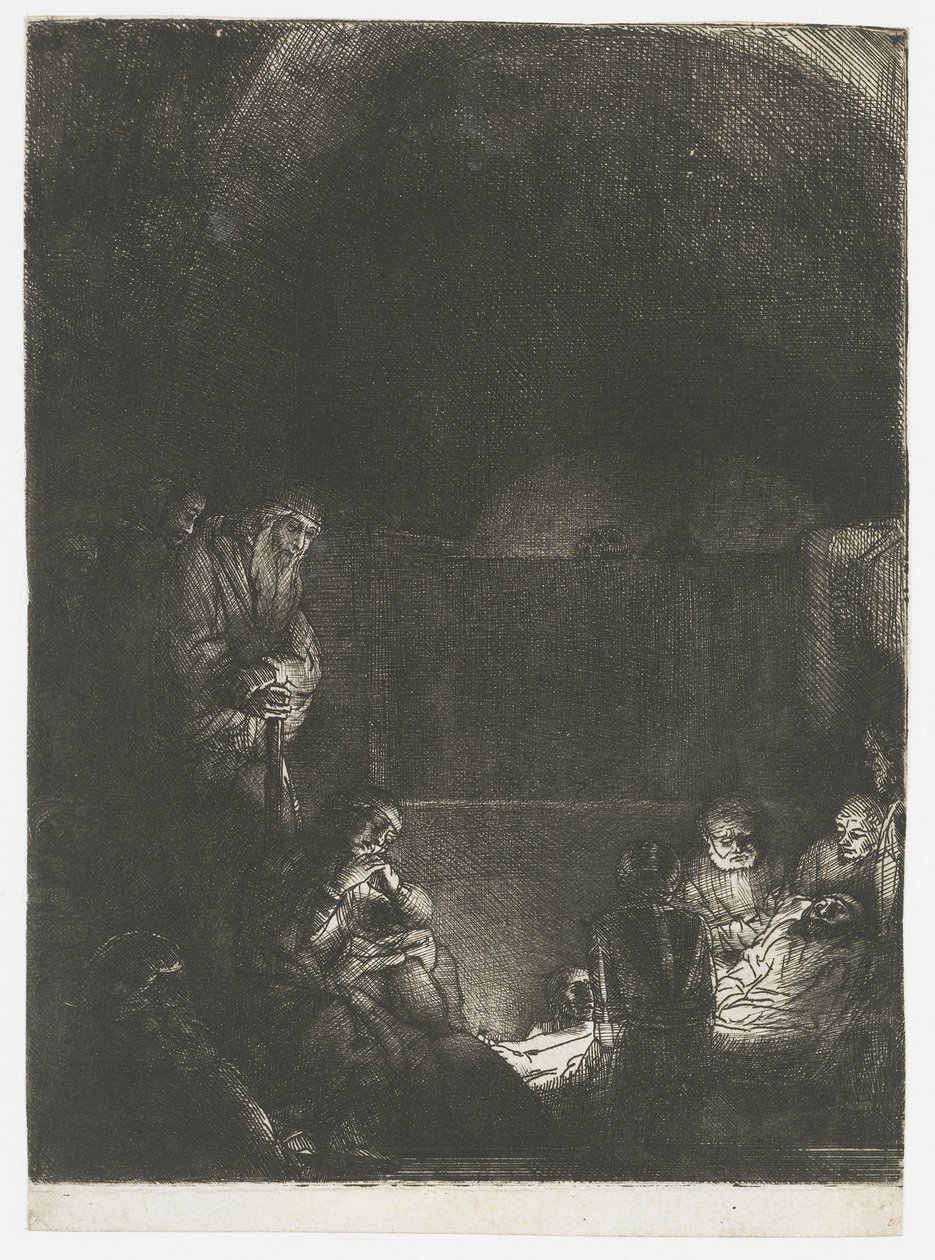 Hautaus tekijältä Rembrandt van Rijn