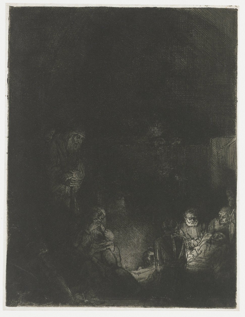 The Entombment finlandès tekijältä Rembrandt van Rijn