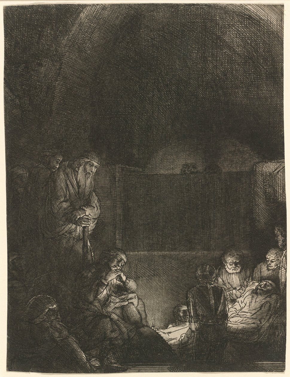 Hautaus tekijältä Rembrandt van Rijn