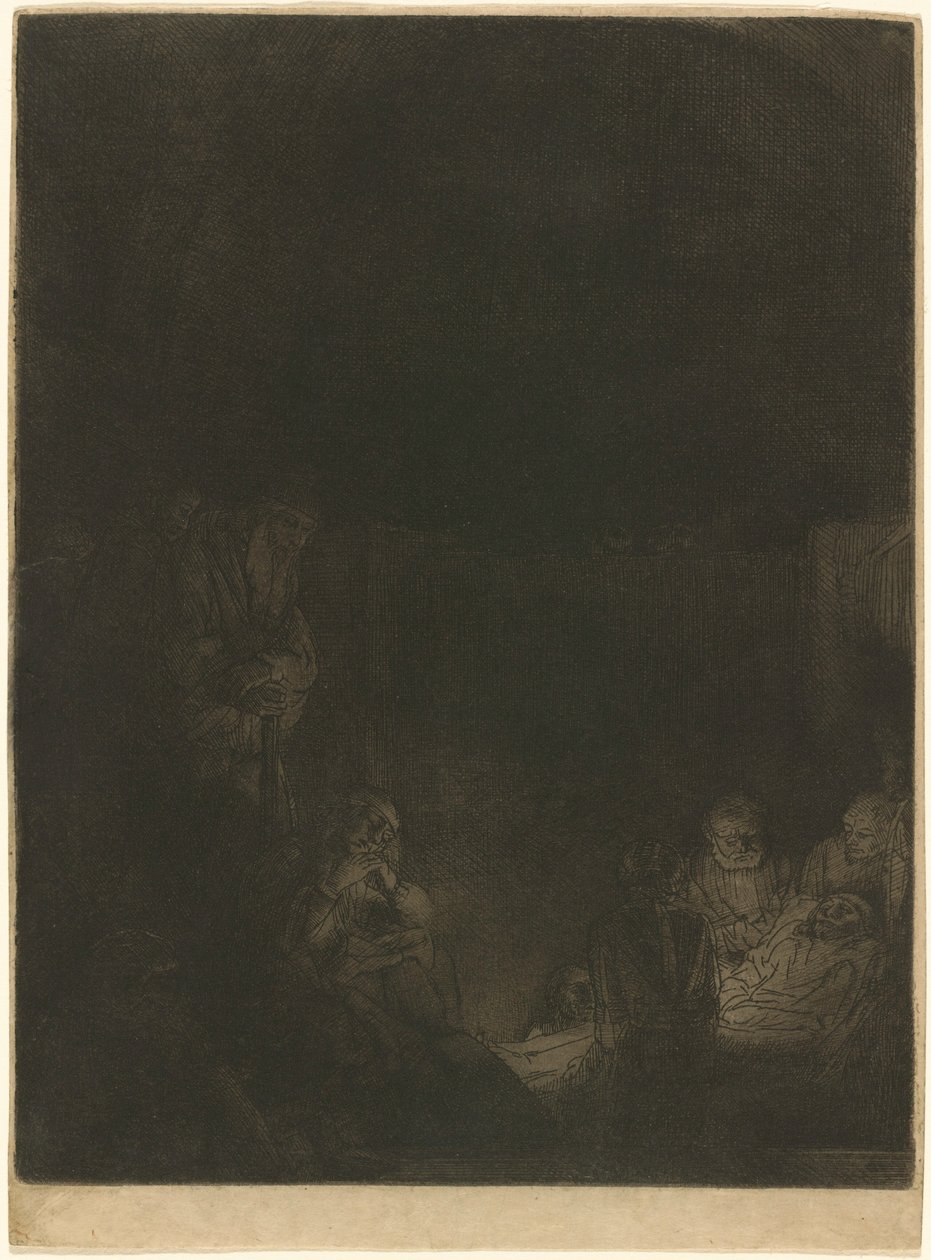 Hautaus tekijältä Rembrandt van Rijn