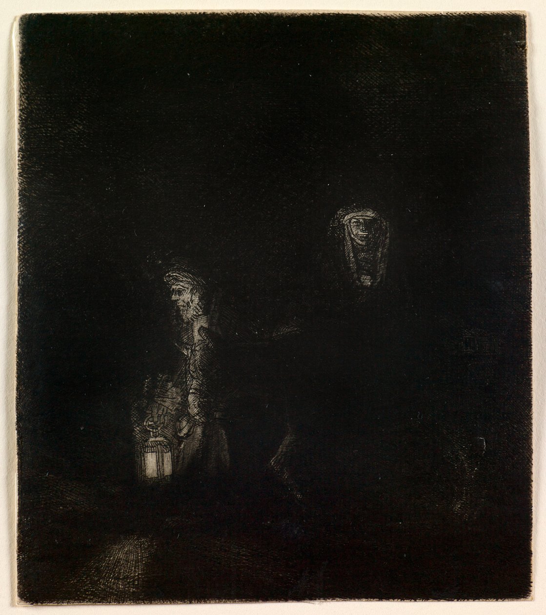 Pako Egyptiin (yöteos) tekijältä Rembrandt van Rijn