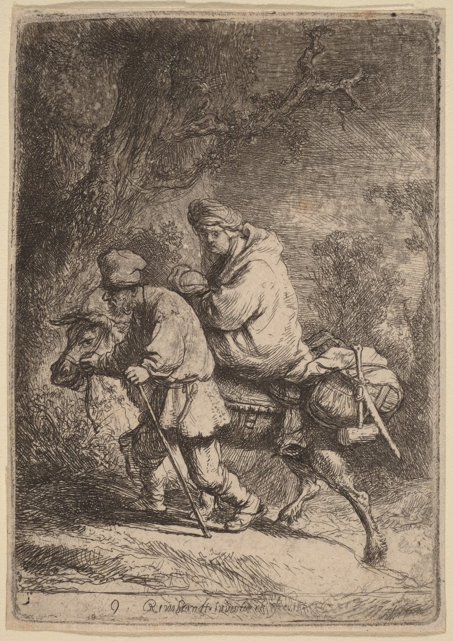 Pako Egyptiin: Pieni tekijältä Rembrandt van Rijn
