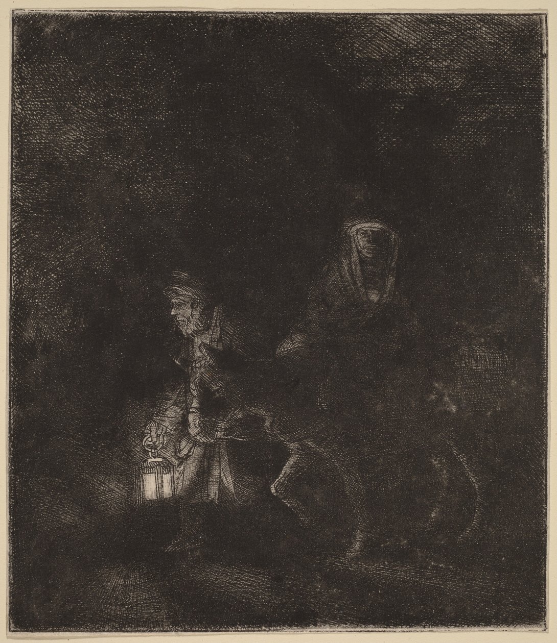 Pako Egyptiin: yökertomus tekijältä Rembrandt van Rijn