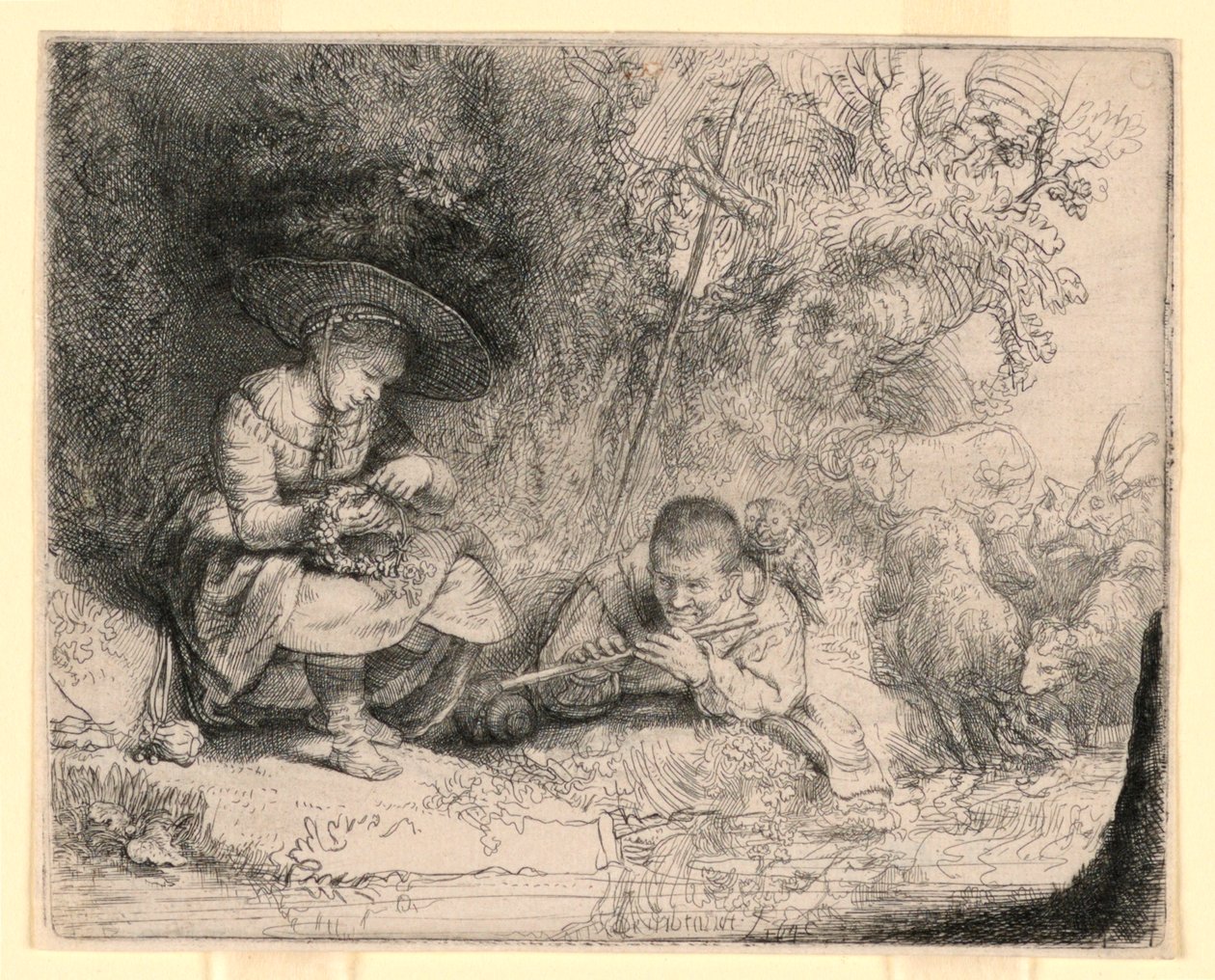 Huilusoitin tekijältä Rembrandt van Rijn