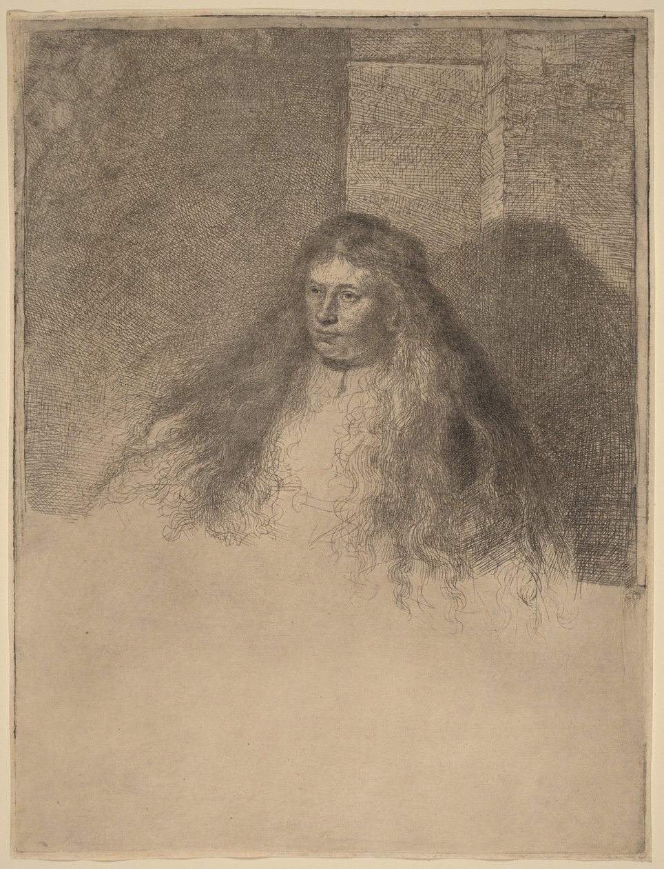 Suuri juutalainen morsian tekijältä Rembrandt van Rijn