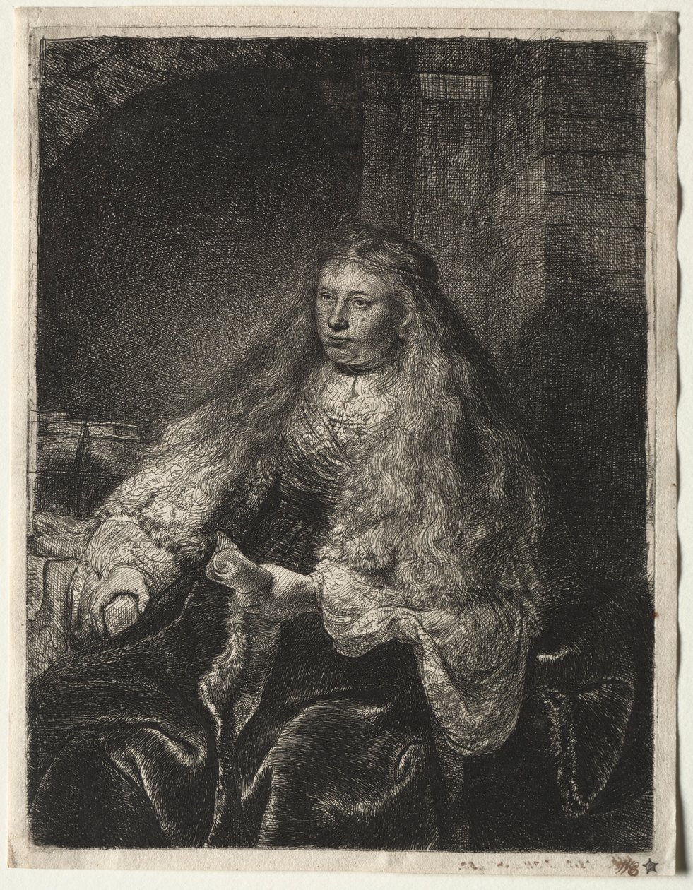 Suuri juutalainen morsian, 1634. tekijältä Rembrandt van Rijn
