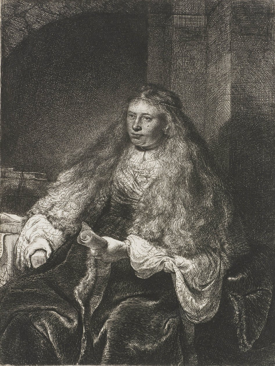 Suuri juutalainen morsian, 1635 tekijältä Rembrandt van Rijn