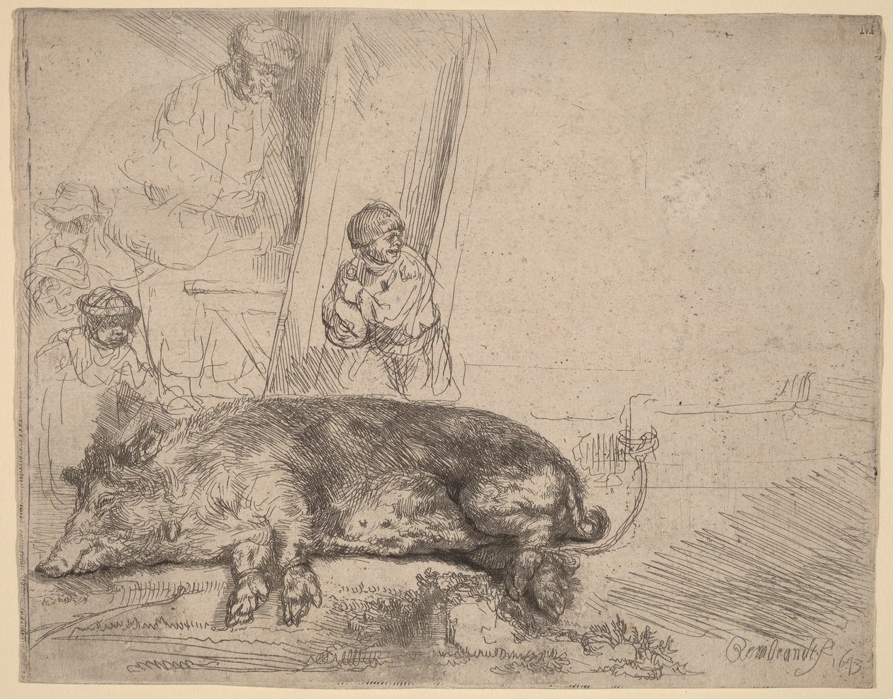 Hog tekijältä Rembrandt van Rijn
