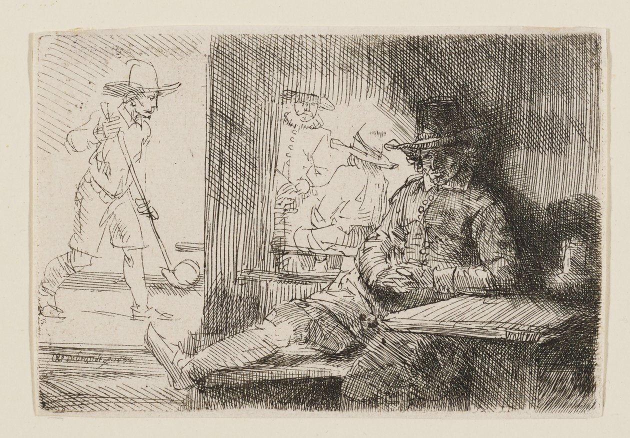 Kolf-soitin tekijältä Rembrandt van Rijn