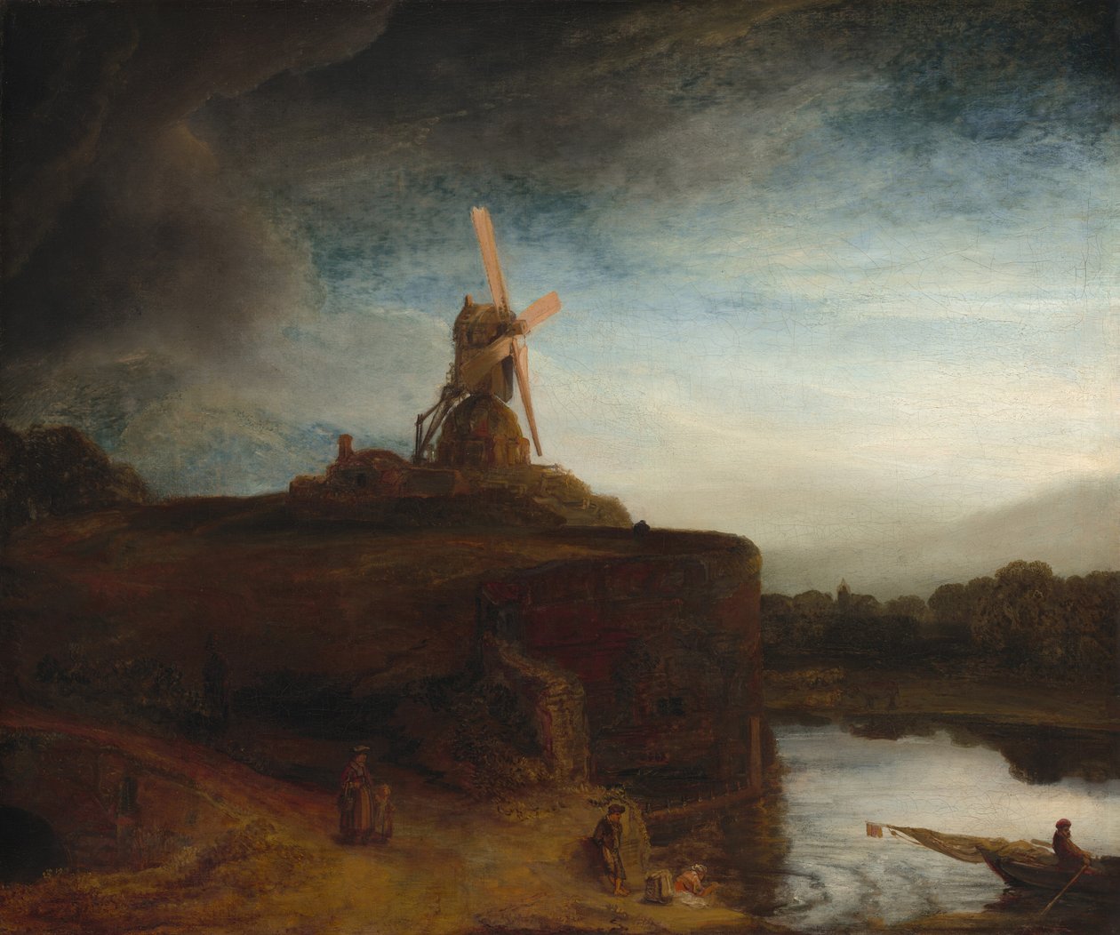 Mylly tekijältä Rembrandt van Rijn