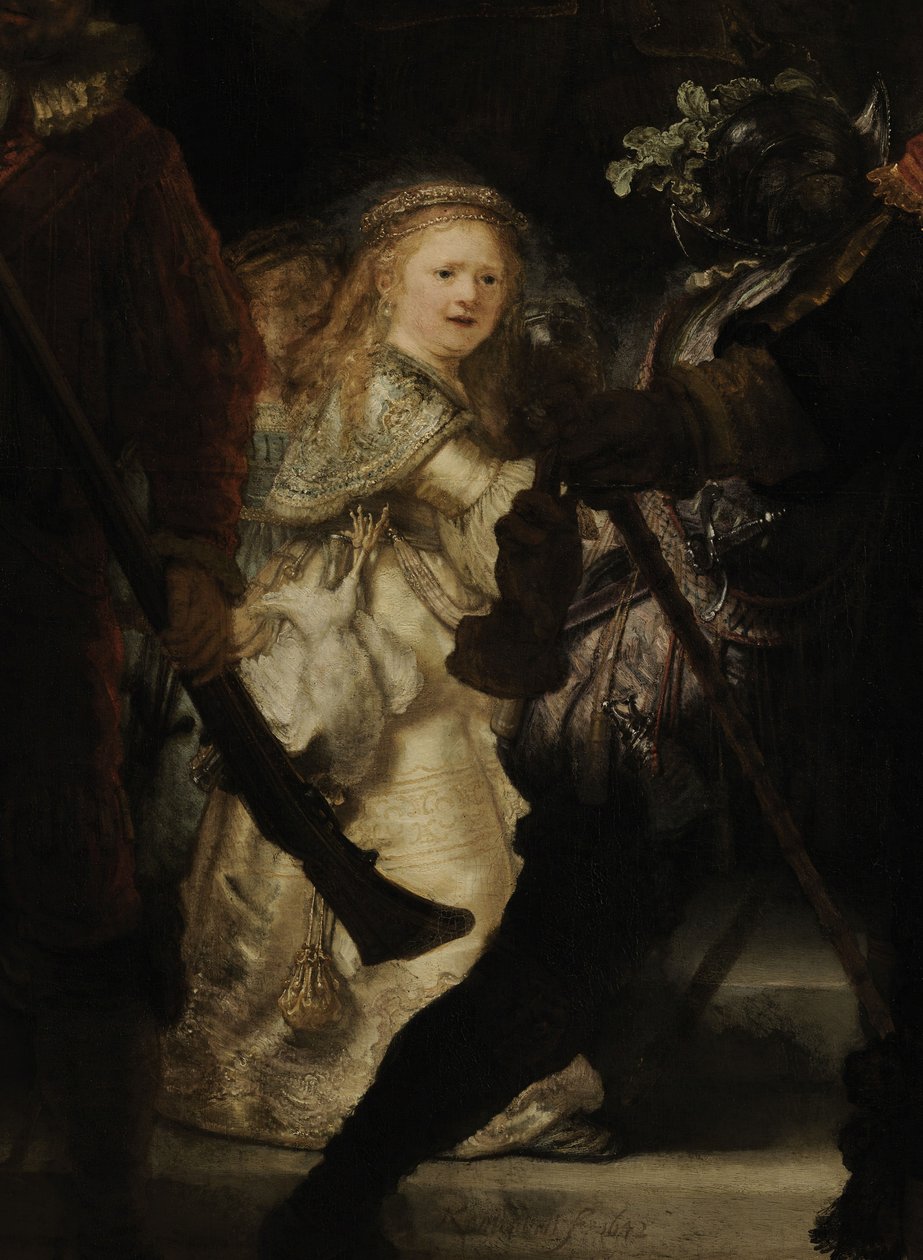 Yövartiotiedot, 1642 tekijältä Rembrandt van Rijn