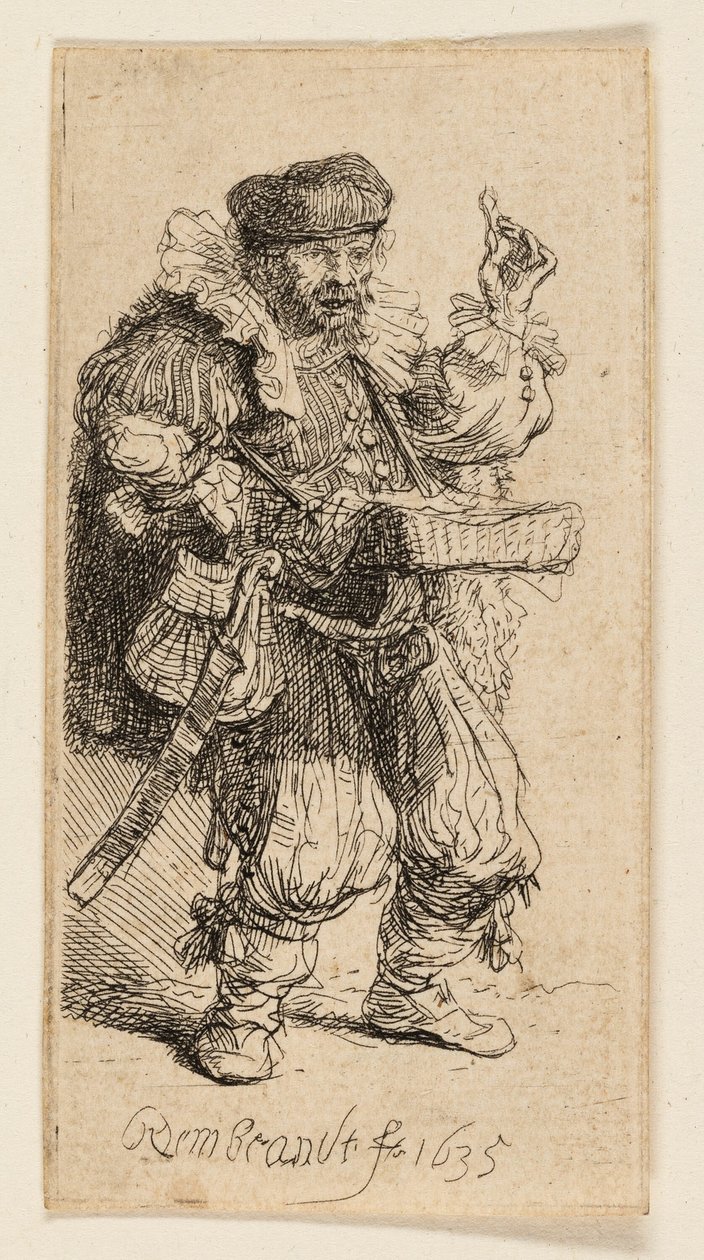 Quacksalver tekijältä Rembrandt van Rijn