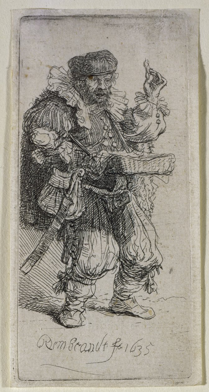 Quacksalver tekijältä Rembrandt van Rijn