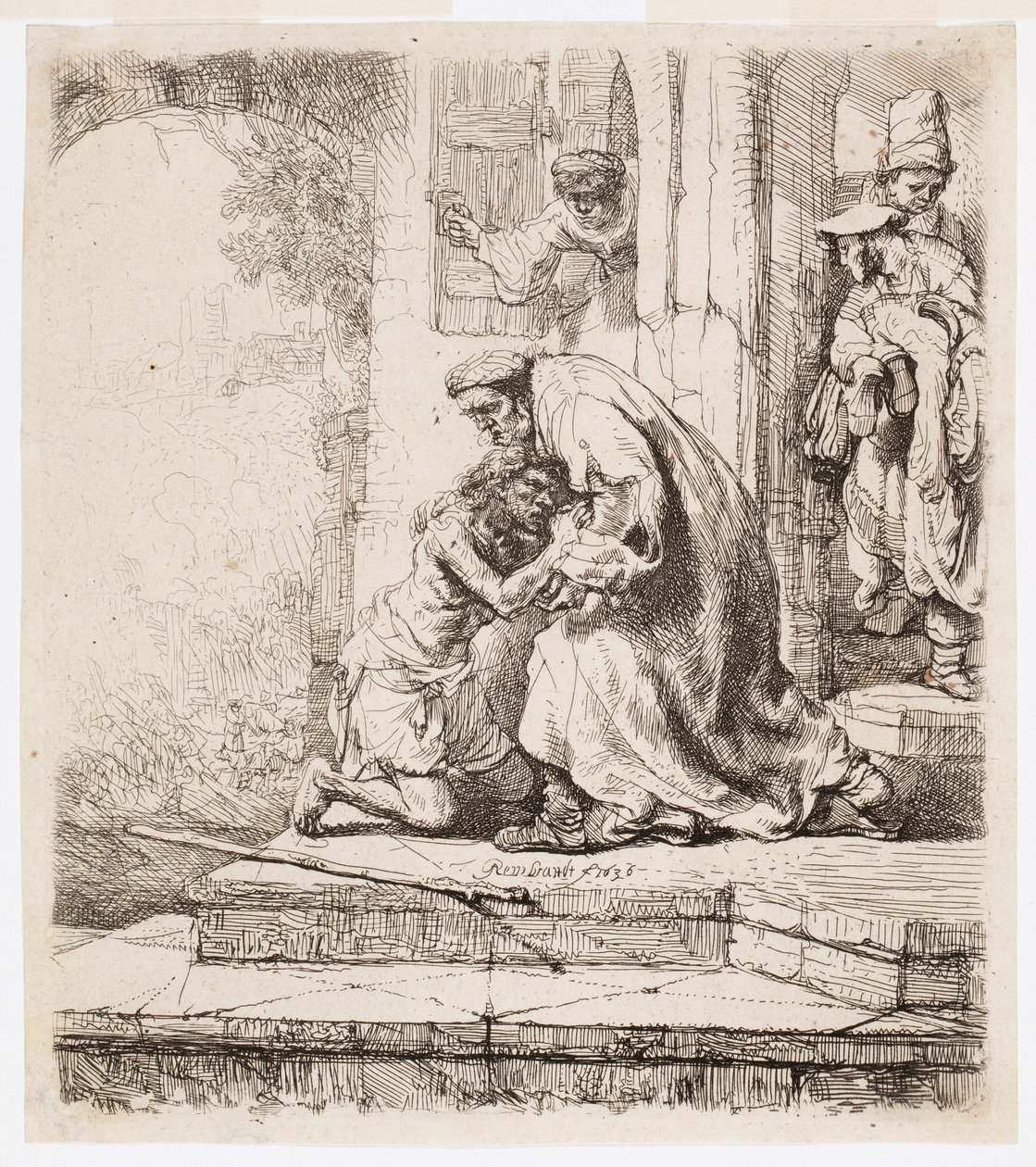 Tuhlaajapoika palaa kotiin tekijältä Rembrandt van Rijn