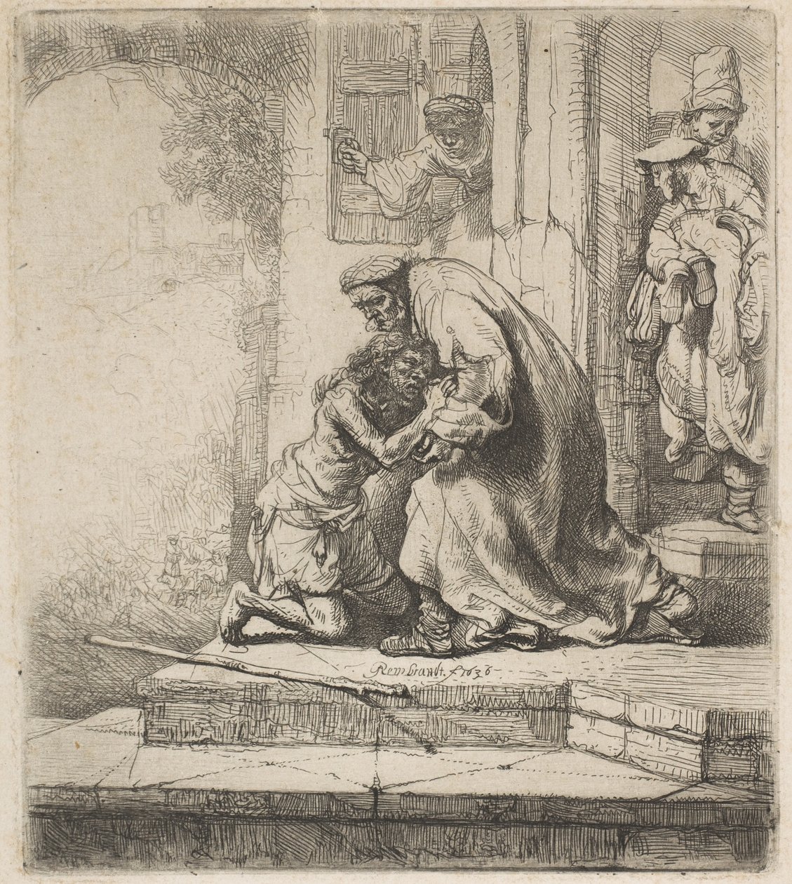 Tuhlaajapojan paluu, 1636. tekijältä Rembrandt van Rijn