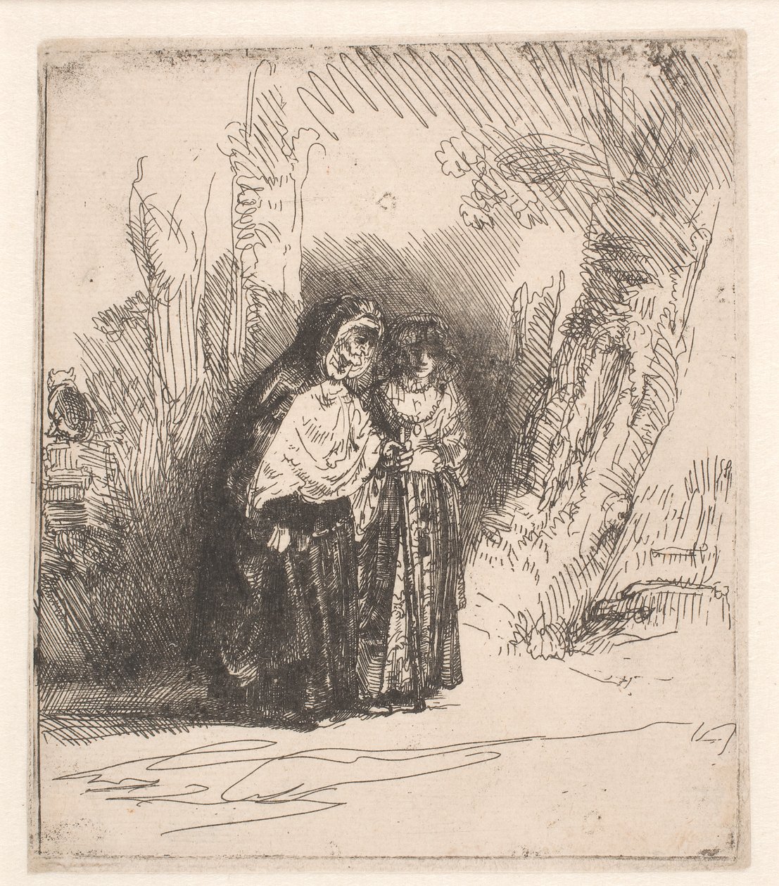 Espanjalainen mustalainen (Preciosa) tekijältä Rembrandt van Rijn